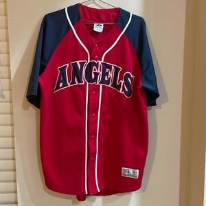 Mens size L Angles button down jersey